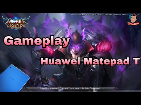 Huawei Matepad T 8 Mobile Legends Gameplay - Filipino