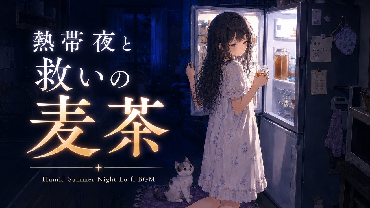 【フリーBGM】熱帯夜と救いの麦茶