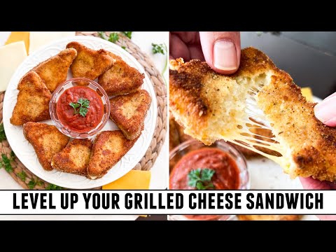 Crispy Grilled Cheese Sandwiches | Addictively Delicious & Easy to Make