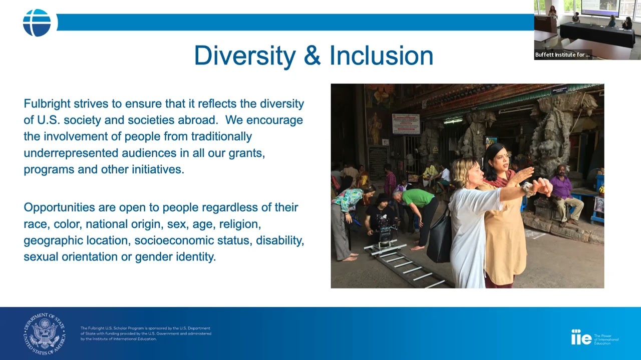 Fulbright U S  Scholar Program Information Session