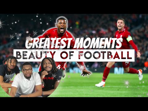 AMERICANS FIRST REACTION TO The Beauty of Football - Greatest Moments