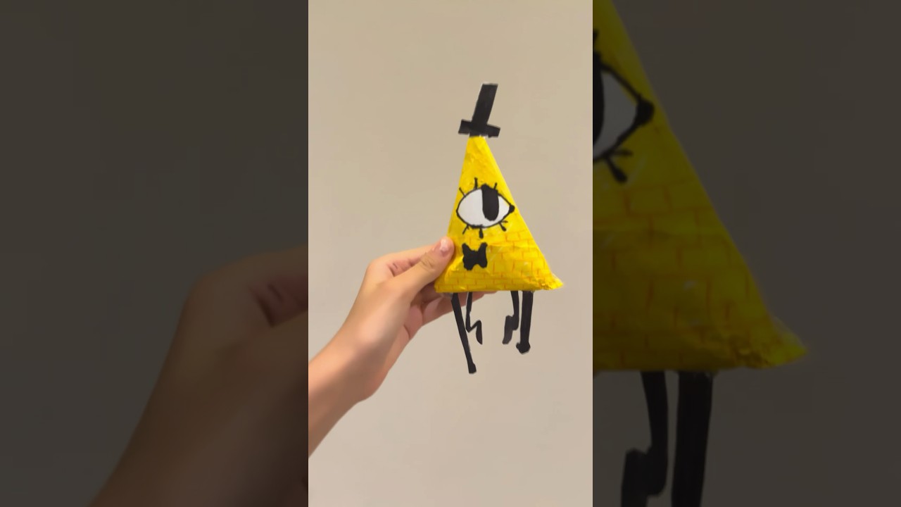 bill cipher!!✨🖤 #gravityfalls #disney #music #billcipher #crafts #diy