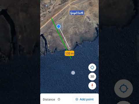 distance measurement by Google earth for intake well 🤙