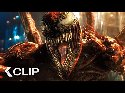Venom vs. Carnage Church Fight Faceoff Scene - VENOM 2: LET THERE BE CARNAGE (2021)