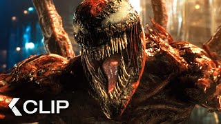 Venom vs. Carnage Church Fight Faceoff Scene - VENOM 2: LET THERE BE CARNAGE (2021)