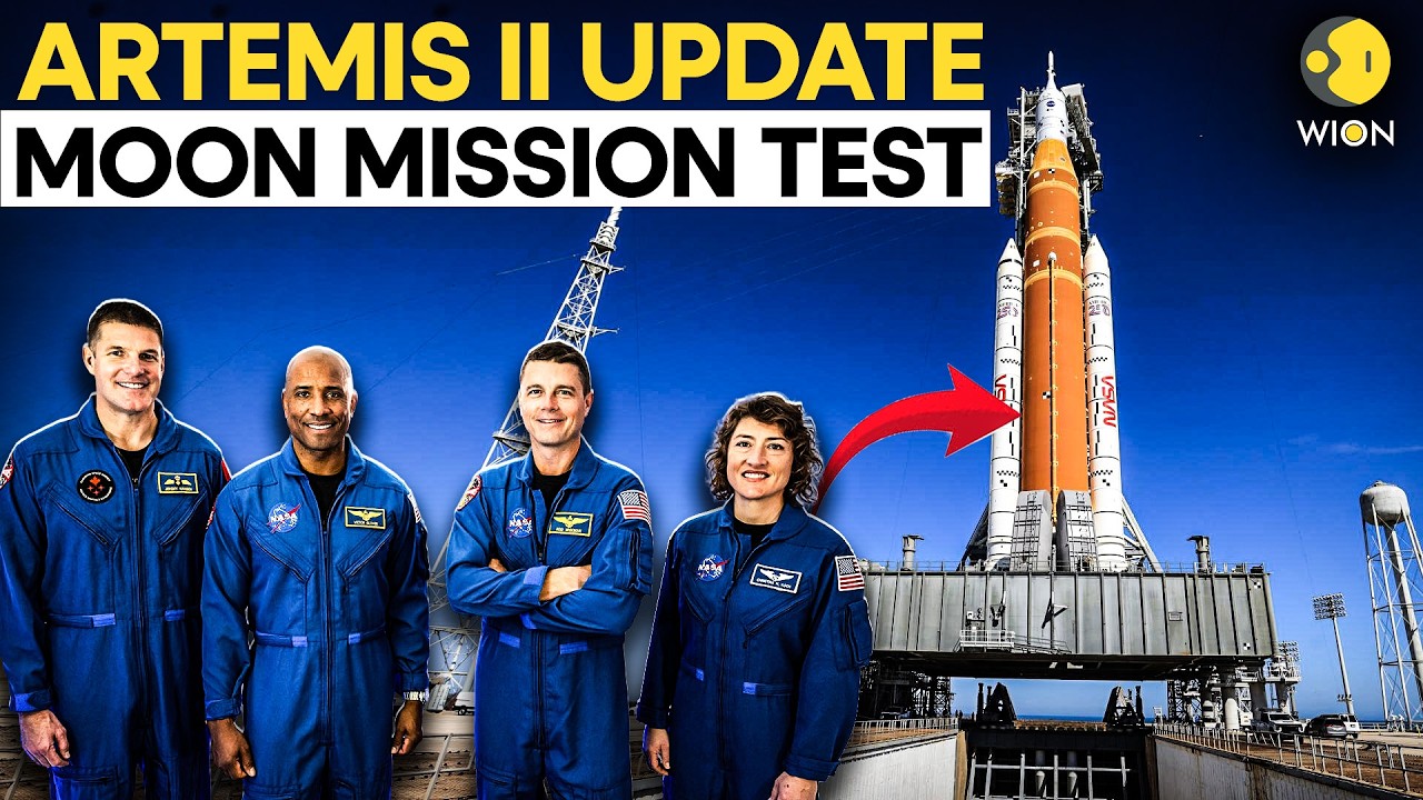 LIVE: NASA Reveals Artemis II Wet Dress Rehearsal Results Ahead Of Crewed Lunar Mission | WION