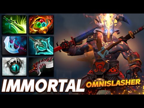 Juggernaut Immortal Omnislasher - Dota 2 Pro Gameplay [Watch & Learn]