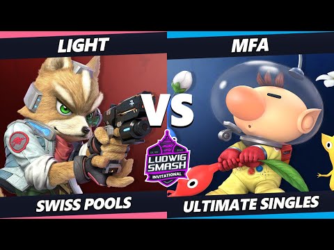Ludwig Invitational - Light (Fox) Vs. MFA (Olimar) SSBU Ultimate Tournament