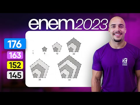 Questão 176 - Caderno Azul | Progressão Aritmética | MATEMÁTICA ENEM 2023
