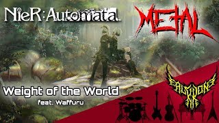 NieR: Automata - Weight of the World (feat. Waffuru) 【Intense Symphonic Metal Cover】