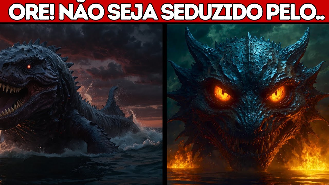 Quem é o LEVIATÃ na Bíblia? descubra o SIMBOLISMO por trás desse MONSTRO traiçoeiro e perigoso!