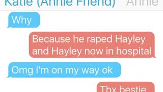 Hayley got raped