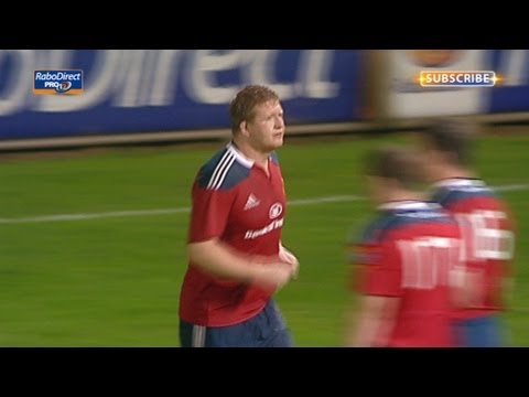 Stephen Archer Yellow Card Benetton Treviso v Munster 20th Sept 2013