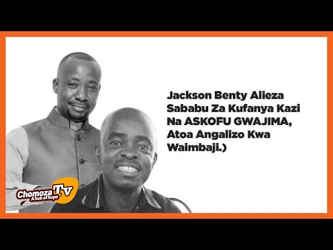 Jackson Benty Aeleza Sababu Za Kufanya Kazi Na ASKOFU GWAJIMA, Atoa Angalizo Kwa Waimbaji.