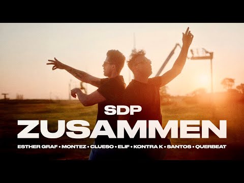 SDP - Zusammen (w/ Esther Graf, Montez, ELIF, Kontra K, SANTOS, Querbeat, Clueso) on Spotify Charts