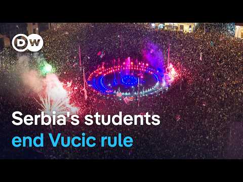 What's next for Serbia after the student movement's landslide win? | DW News