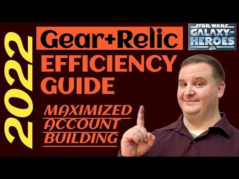 2022 EFFICIENT Gear Farming Guide! Best Proven Strategy to Gear and Relic for Any SWGOH Account