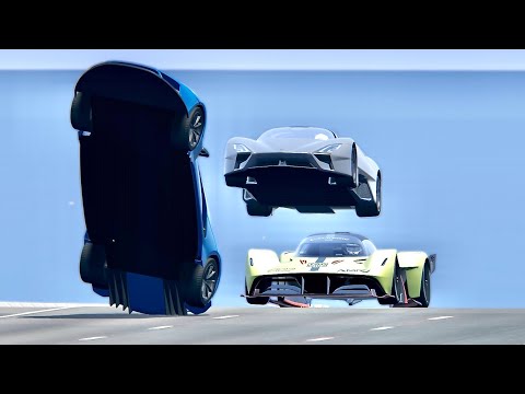 Hennessey Venom F5 Supersonic Engine vs SSC Tuatara vs Aston Martin Valkyrie AMR Pro - Drag Race