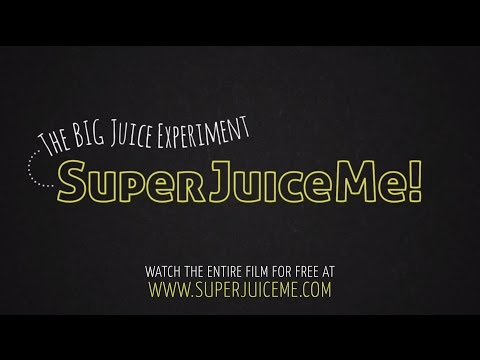 Thumbnail of the video: Jason Vale Super Juice Me! Documentary Offical Trailer
