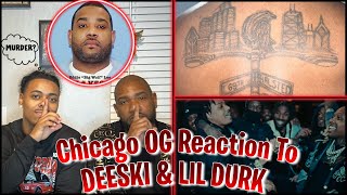 Chicago OG Reaction To Lil Durk & Deeski - Block Is Hot (Official Video)