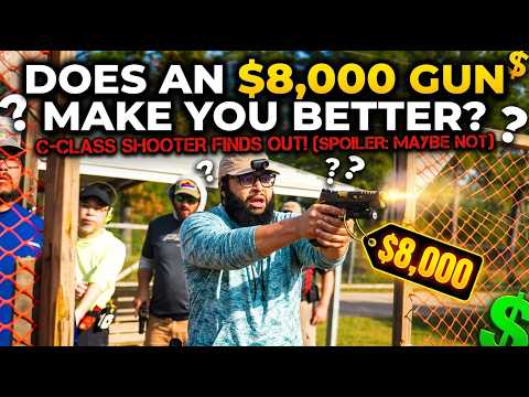 $8000 GUN vs. C-CLASS SHOOTER! 😱 Can Money Buy USPSA Skill?