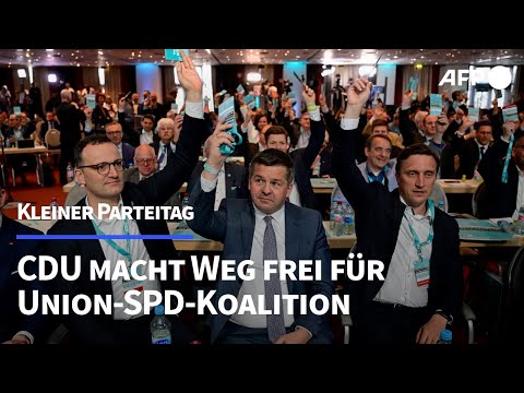 CDU gibt grünes Licht für Koalition von Union und SPD | AFP