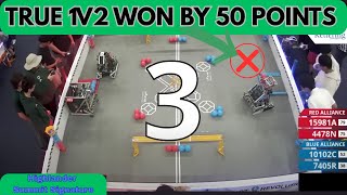 This VEX Pushback match goes down in VEX history!