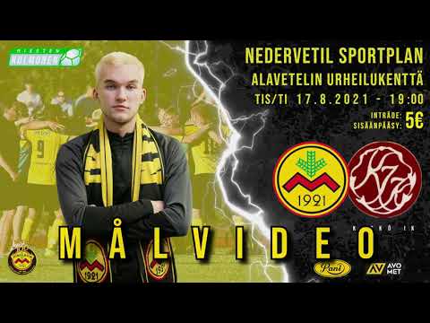 2021 08 17, IK Myran Herrar - Kaskö IK MÅLVIDEO