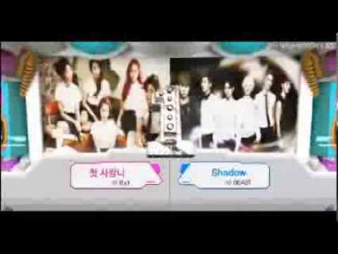 130809 Today's No.1 (f(x) & BEAST) @ Music Bank