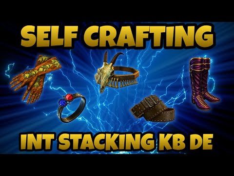 Crafting For 100K EHP Int Stacking KB Deadeye Build