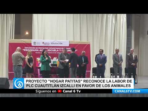 Video: Proyecto "Hogar Patitas" reconoce la labor de PLC Cuautitlán Izcalli en favor de los animales
