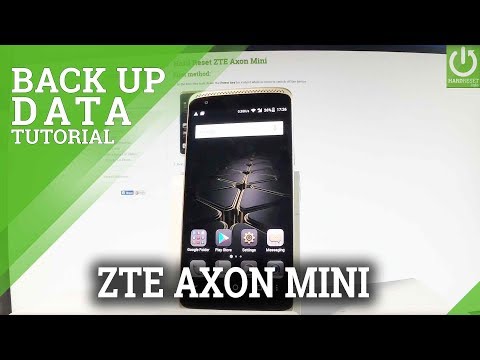 How to Use Google Backup in ZTE Axon Mini - Allow Google Backup