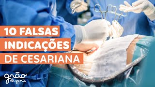 VOCÊ SEMPRE ACREDITOU QUE ESSAS SITUAÇÕES EXIGEM PARTO CESÁREA?