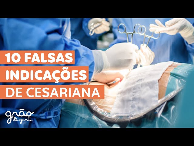 VOCÊ SEMPRE ACREDITOU QUE ESSAS SITUAÇÕES EXIGEM PARTO CESÁREA?