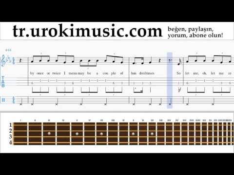 Banjo dersleri (İrlandalı Tenor) Justin Bieber - Sorry Notalar Eğitim Bölüm#2 um-i723
