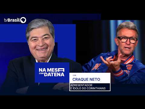 Na Mesa com Datena | Craque Neto, apresentador e ídolo do Corinthians