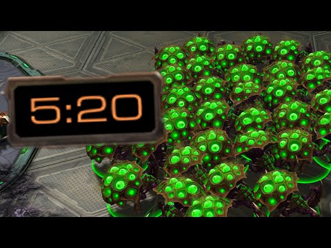 No One Sees this Coming. 2 Base Swarmhost rush.