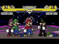 MUGEN Match 17 Super Luigi X4 VS Super Luigi X4
