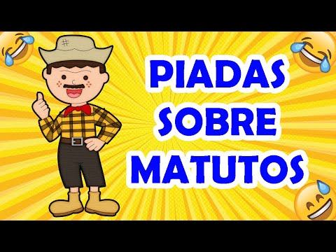 PIADAS SOBRE MATUTOS PARTE 13 - HUMORISTA THIAGO DIAS