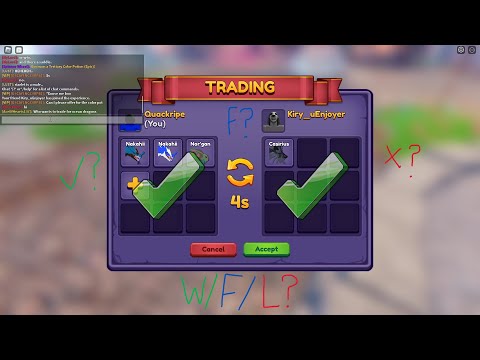 Trading A Nor (Nor'gan) And Adds For A Cas (Casirius) (Roblox Dragon Adventures) W/F/L?
