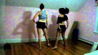 The Edge Of Glory dance (rehearsal)