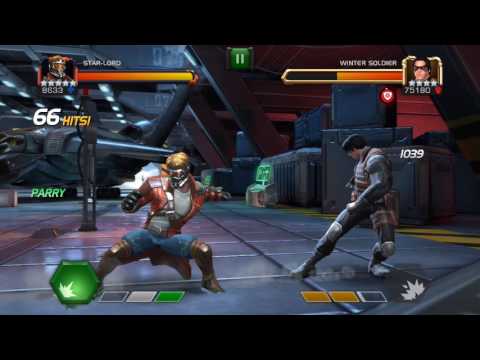 Quickest 5 Star Star Lord vs Winter Solider in ROL video