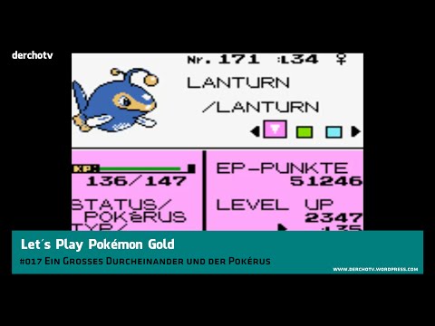 Let´s Play Pokémon Gold #017 Ein Großes Durcheinander und der Pokérus