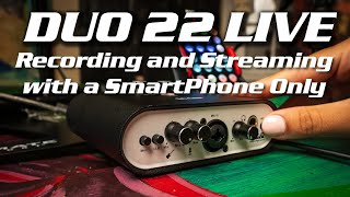 Video thumbnail for Streaming and Recording with the Duo22 Live (Smartphone Only) by Icon Pro Audio