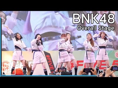 190309 BNK48 - BNK48 Overall Stage @ ASFFF 5 [Fancam 4k 60p]