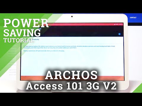How to Battery Saver on ARCHOS Access 101 3G V2 – Power Saving Mode