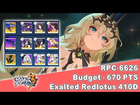 Honkai Impact 3 SEA - [Budget Gear] Exalted Redlotus 410D - RPC-6626
