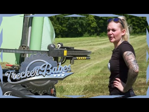 Ärger mit der Ballenpresse - Hedi gerät in Zeitverzug | Trecker Babes | Kabel Eins