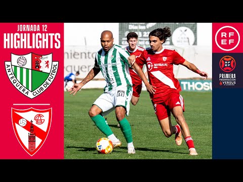 Resumen #PrimeraFederación | Antequera CF 1-1 Sevilla Atlético | Jornada 12 | Temporada 2025/2026