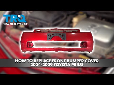 How to Replace Front Bumper Cover 2004-2009 Toyota Prius
